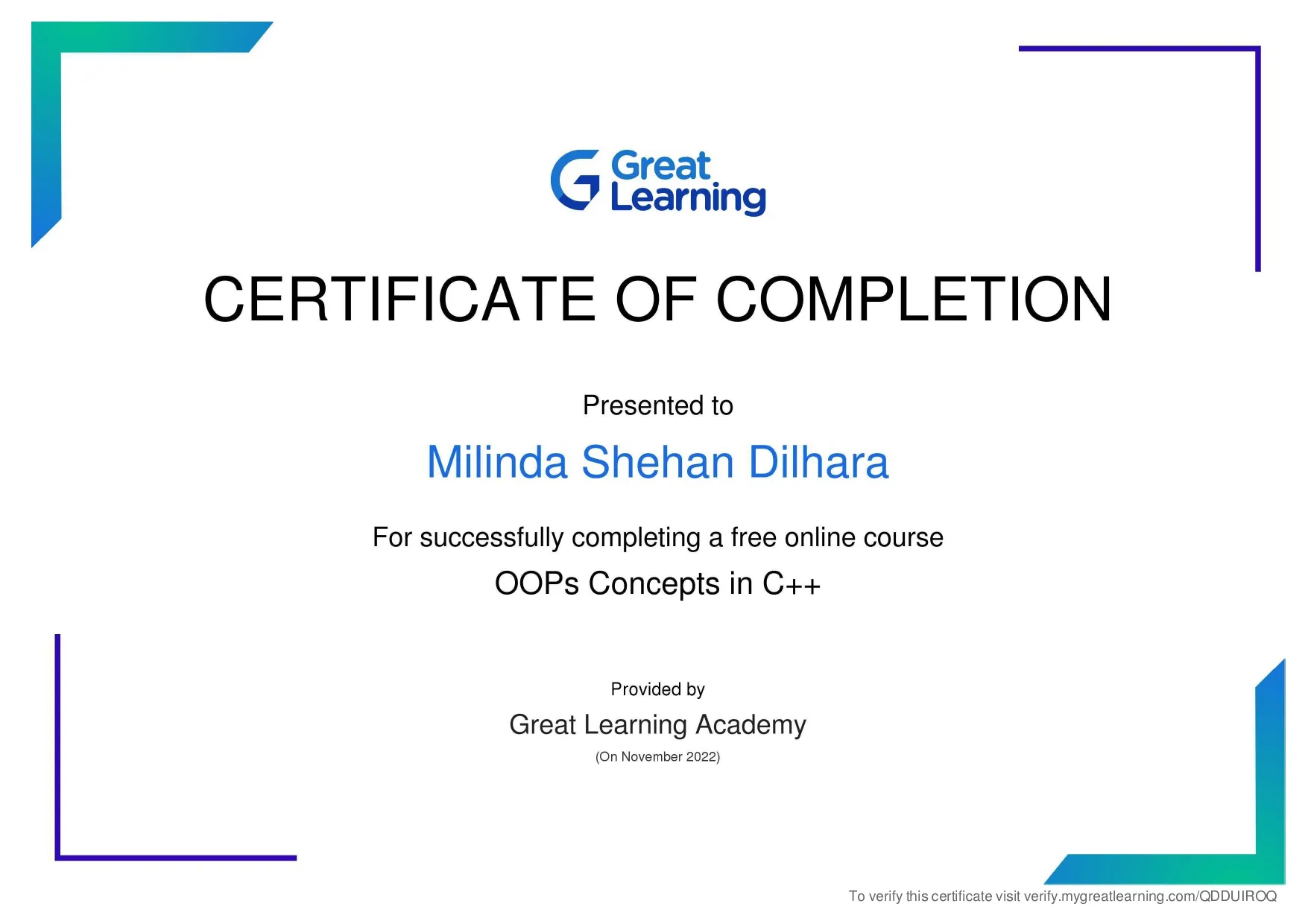 Object-Oriented Programming in C++