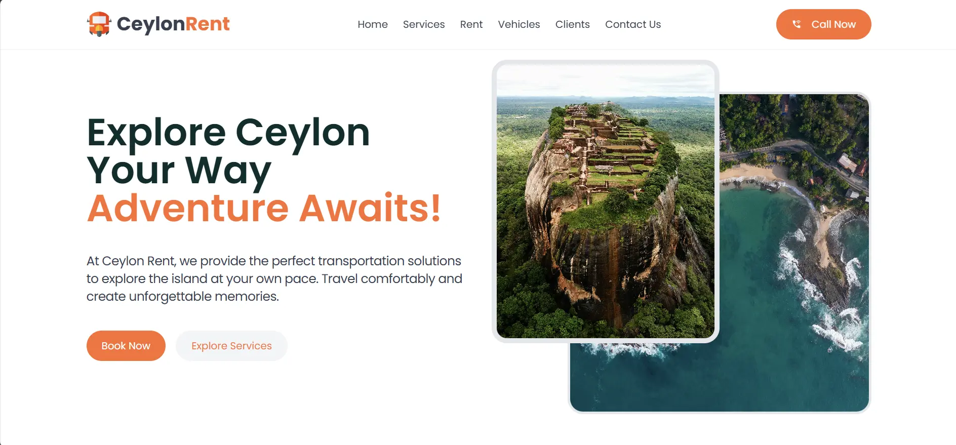 Ceylon Rent Website