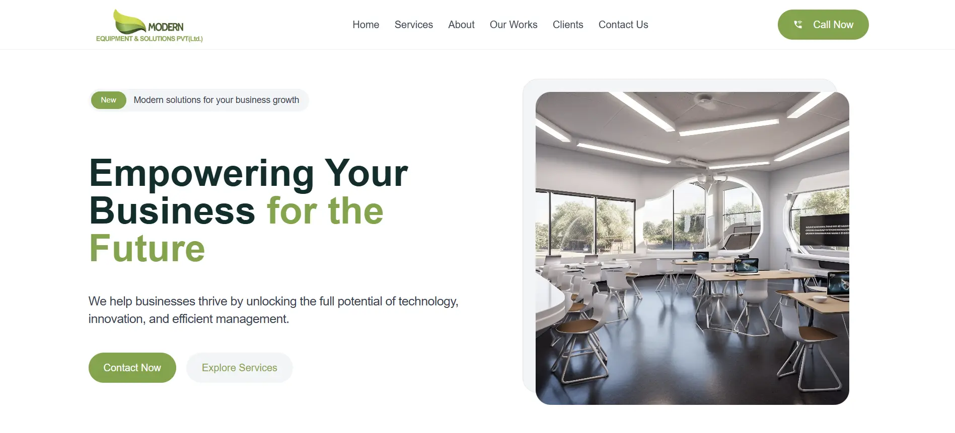 Modern Equipment & Solutions